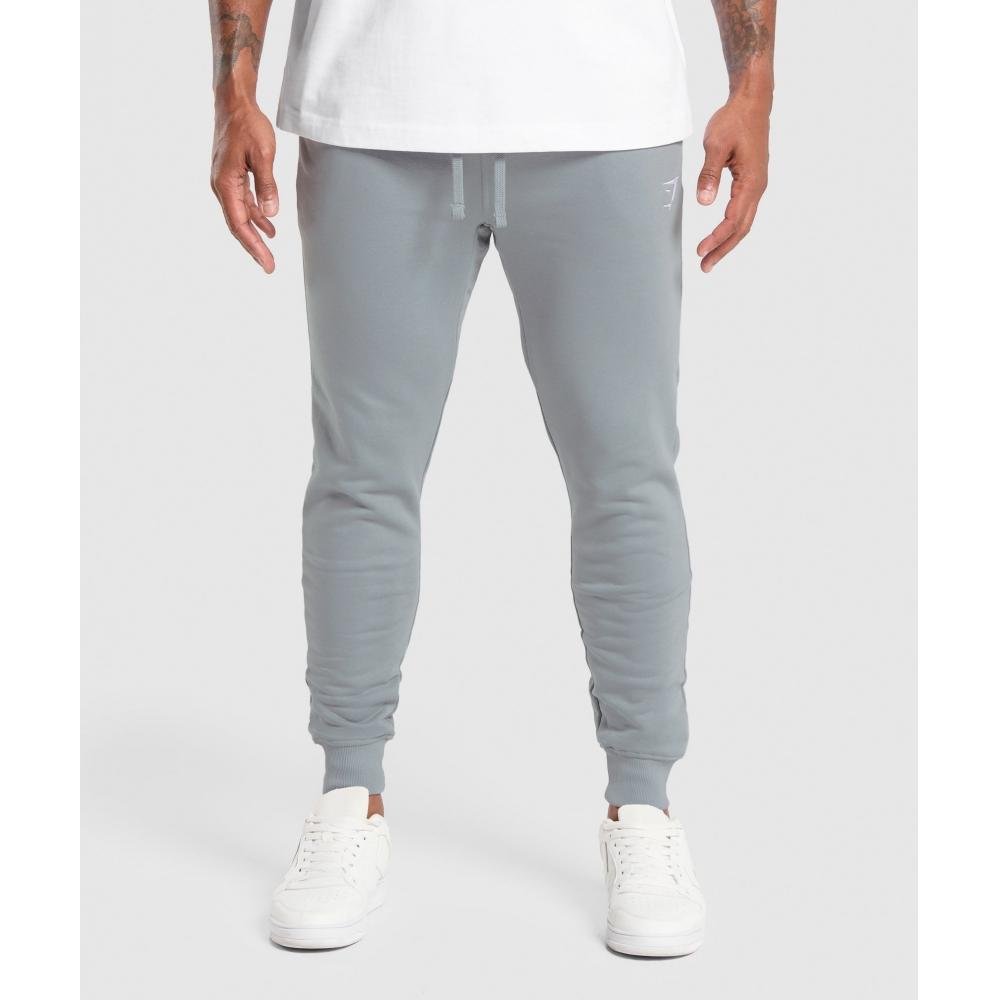 

GYMSHARK Crest Joggers Denim Grey A2A4H GCQS XS