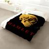 Drama Hamlet Throw Flannel Throw Blanket: Soft Kid-Friendly Warm Anti-Static All Season Washable Couch Bed Home