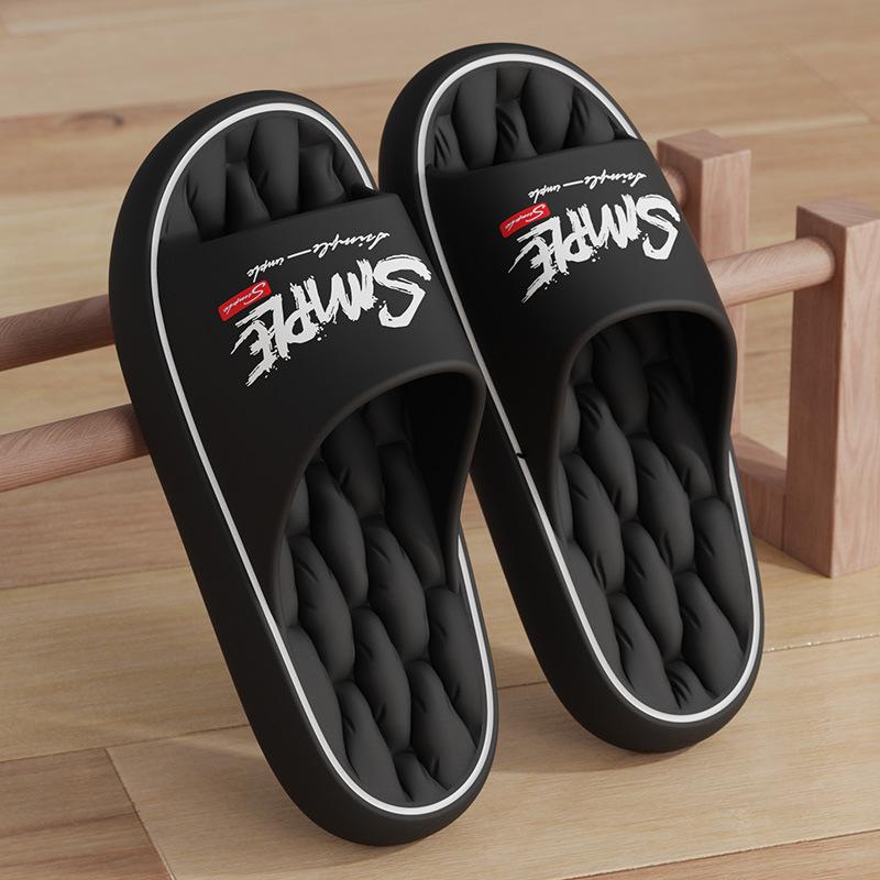 Slippers 2025 Indoor Bathroom Bath Non-slip Eva Cool Slippers Wear Flat Bottom Comfortable