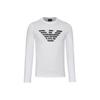 Eagle Logo Printed Pullover Long Sleeve T-Shirt Men Tops White 8N1T64-1JNQZ-0100