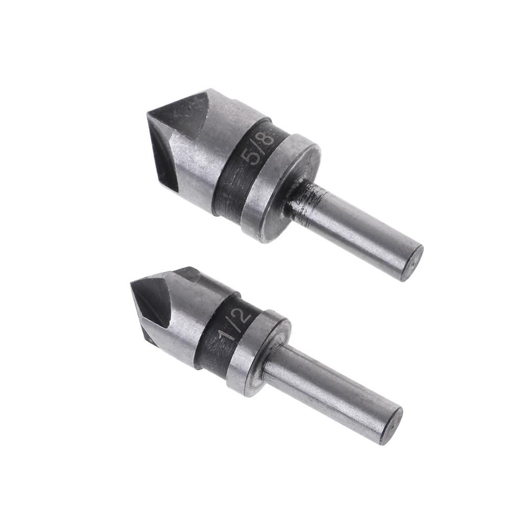 Durci en acier inoxydable ébavurage externe chanfrein outil perceuse supprimer Burr