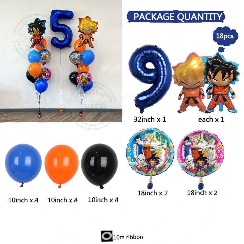 

Animation Theme Character Aluminum Film Latex Lift-Off Balloon Set Boy Birthday Arrangement Set 9