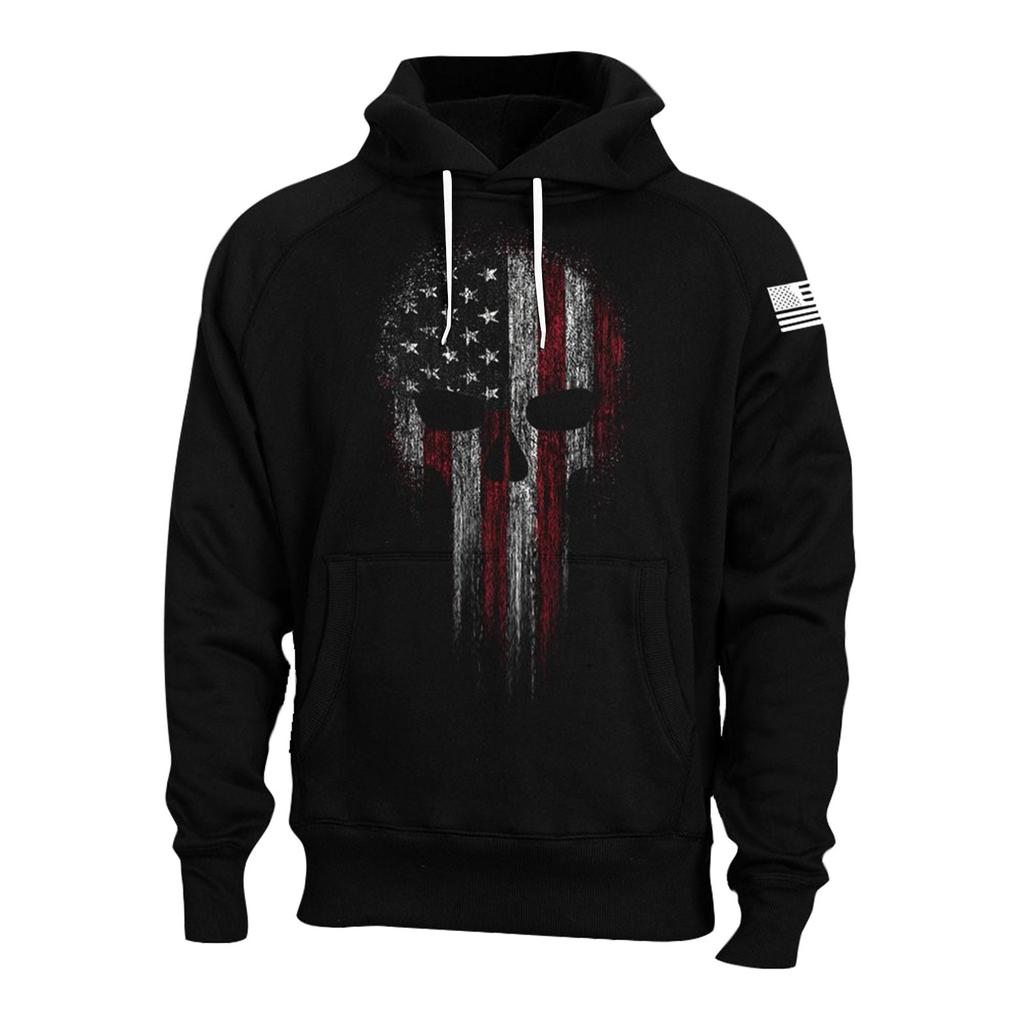 Fashion Print Loose Men's And Women's Long Sleeve Hooded Sweater