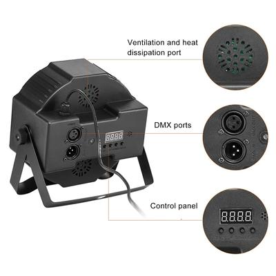 36 LED-uri Par Lights Lumină colorată pentru scenă Sunet activ cu telecomandă Control DMX pentru petrecerea acasă