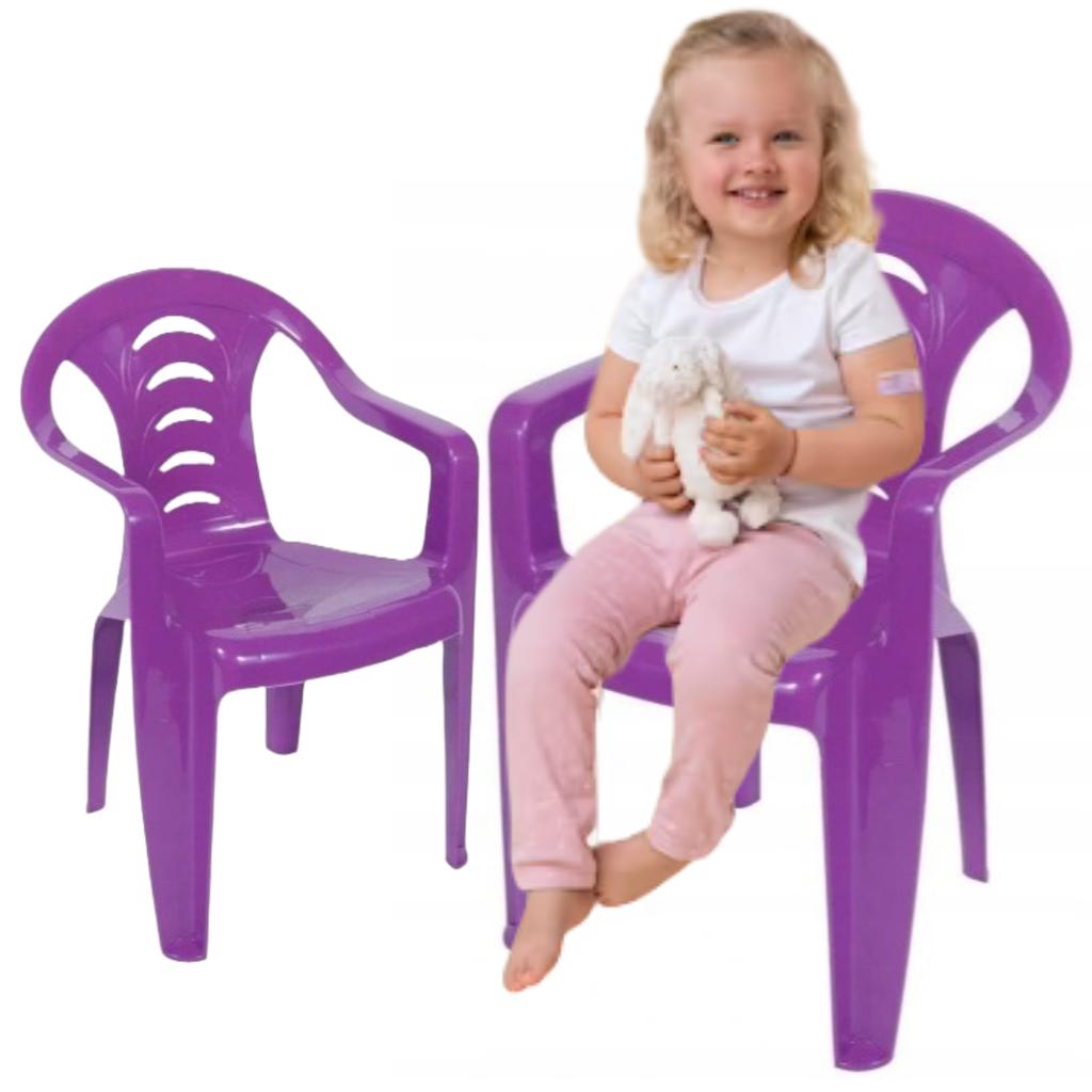 Kinder Tuinstoel voor Kinderen, Paars, Tola