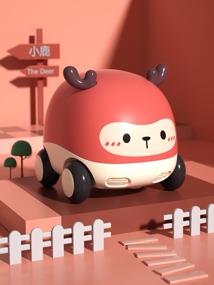 Dětská autíčka Zvuk a světlo Pomoc setrvačníku Autíčka na zpětný chod Sada pro chlapce a dívky 1-4