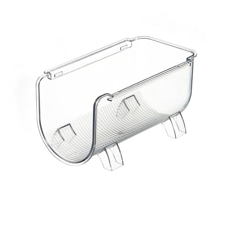 1 stk-Koppoppbevaringsstativ, vinstativ, stablebart stativ, sammenleggbart paraplyoppbevaringsstativ, gjennomsiktig skrivebords kreativt koppstativ