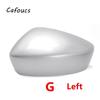 Cafoucs Car Rearview Mirror Cover Cap Shell Housing For Mazda CX-5 CX5 2012 2013 2014 Accessories