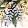 Christmas Wreath Pendants without/with Light Atmosphere Decorative Stair Garland Home Door Window Ornaments Party Supplies Gift