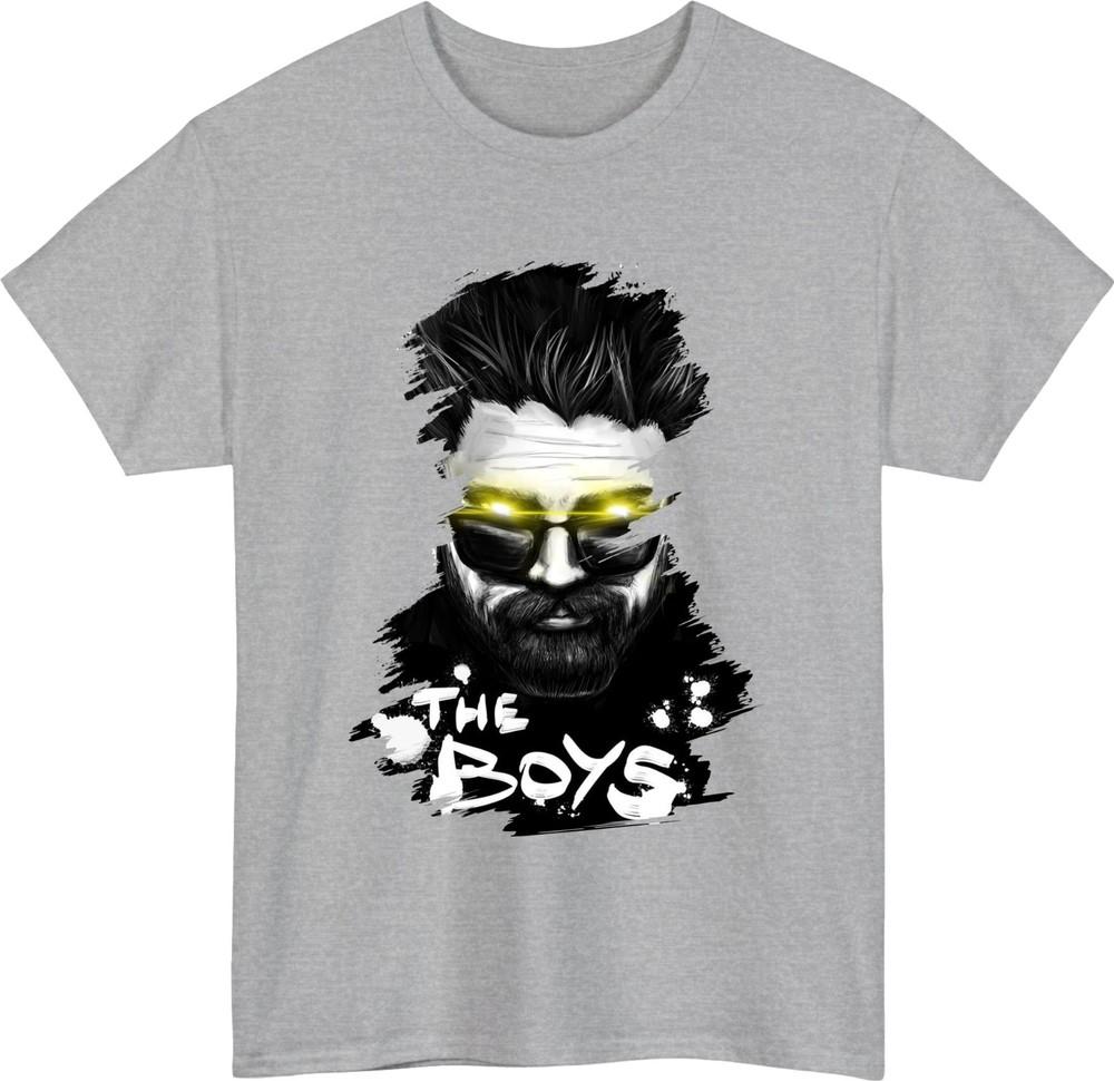 The boys tshirt billy butcher laser eyes antihero supes fans inspired gift top