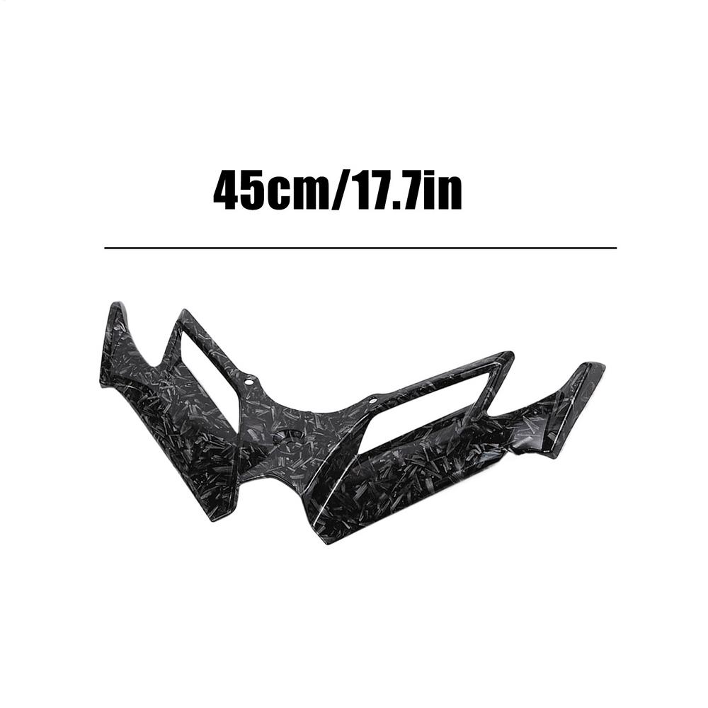 Motorcycle Front Fairing Winglets Universal Side Spoilers Dynamic Motorcycle Winglet Aerodynamic for Modification Protection