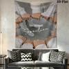 SEVENTEEN Wall Tapestry Aesthetic Wall Hanging Printed Fabric Blanket Decorative Tapestries for Bedroom Living Room Home Decor