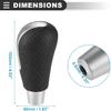 Motoforti Gear Shift Knob, Gear Shift Boot, for Mazda MX-5 Miata 2006-2015, ABS, Black