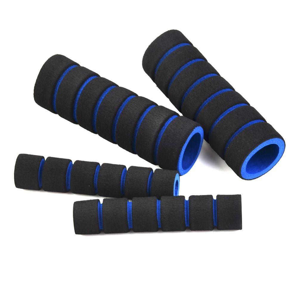 4Pcs/set Sponge Foam Handlebar Grip Anti Slip Brake Clutch Lever  Bike Parts