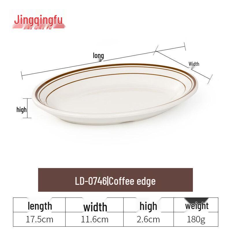 Jingqingfu Melamine Imitation Porcelain Plates