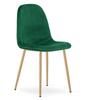 PADVA Chair - Green Velvet / Oak Legs X 1