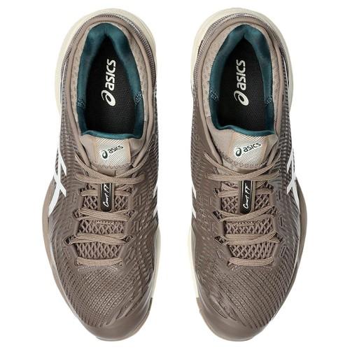 Asics Court Ff 3 Taupe Grey White - 1041A370-020 Size