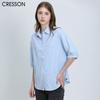 Cresson Puff Sleeve Cotton Shirt Blouse