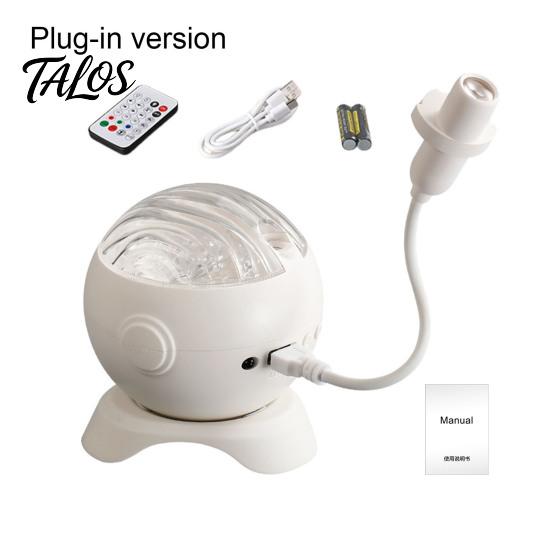 Decorative Room Light for Gaming Setup Aurora Projector, 3-in-1 Northern Star Projector with Bluetooth-compatible Speaker & Remote Control, Direct Power