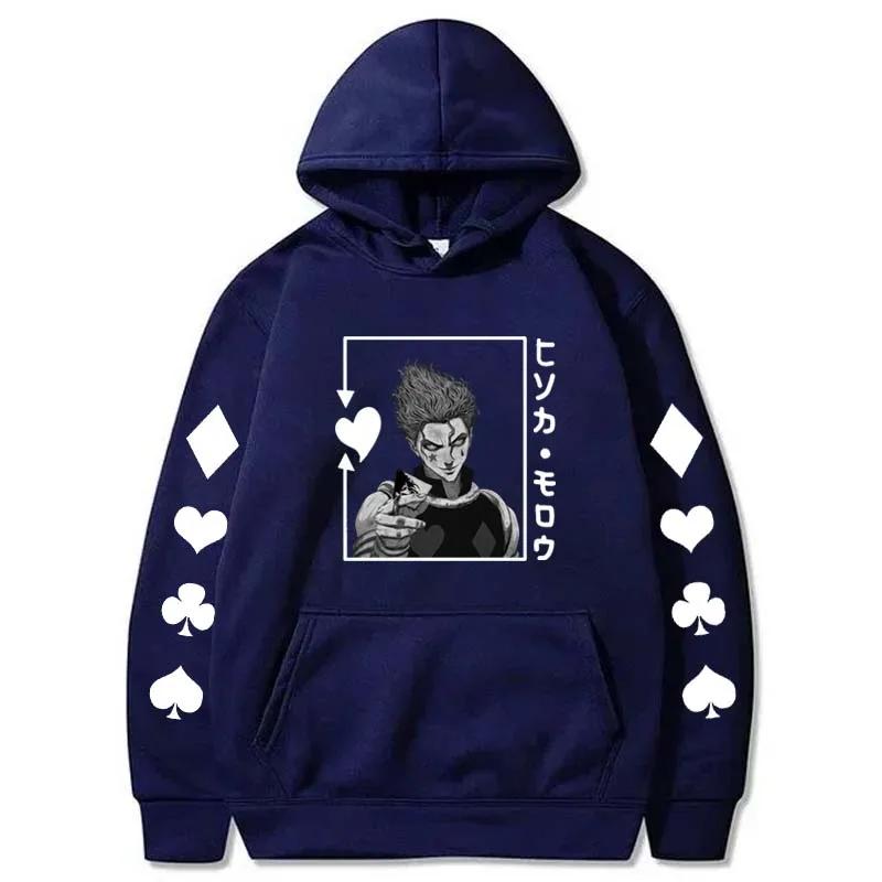 

Japanese Anime Hunter × Hunter Hoodie Men Clothing Harajuku Fashion Casual High Street Pullover Fleece Long Sleeve Sweatshirts 3XL