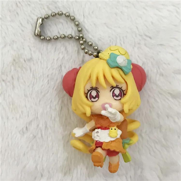 Bandai Capsule Toys Pretty Cure Tropical-Rouge Summer Angel Flamingo Cure Peace Blossom Happy Peach Figure Pendant No Box