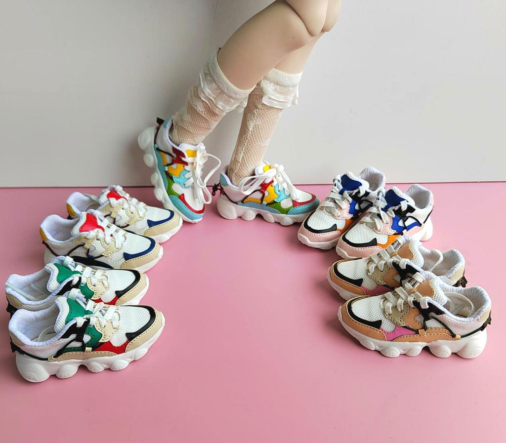 Doll Sports Platform Sneakers [Dolly Para] Shoes, Three-Quarter Shoes, (Three-Quarter, Khaki)