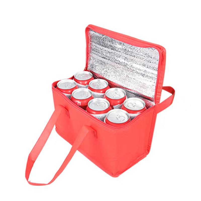Foldable Cross-Border Insulated Cola Beer Lunch Bag for Outdoor Camping
