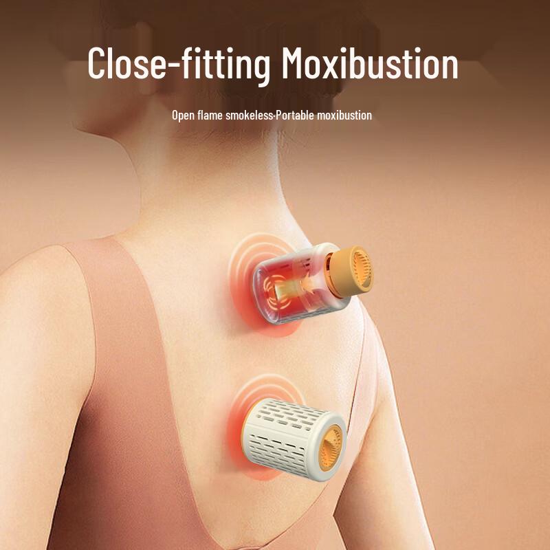 Hezheng Portable Smokeless Moxibustion Can Set