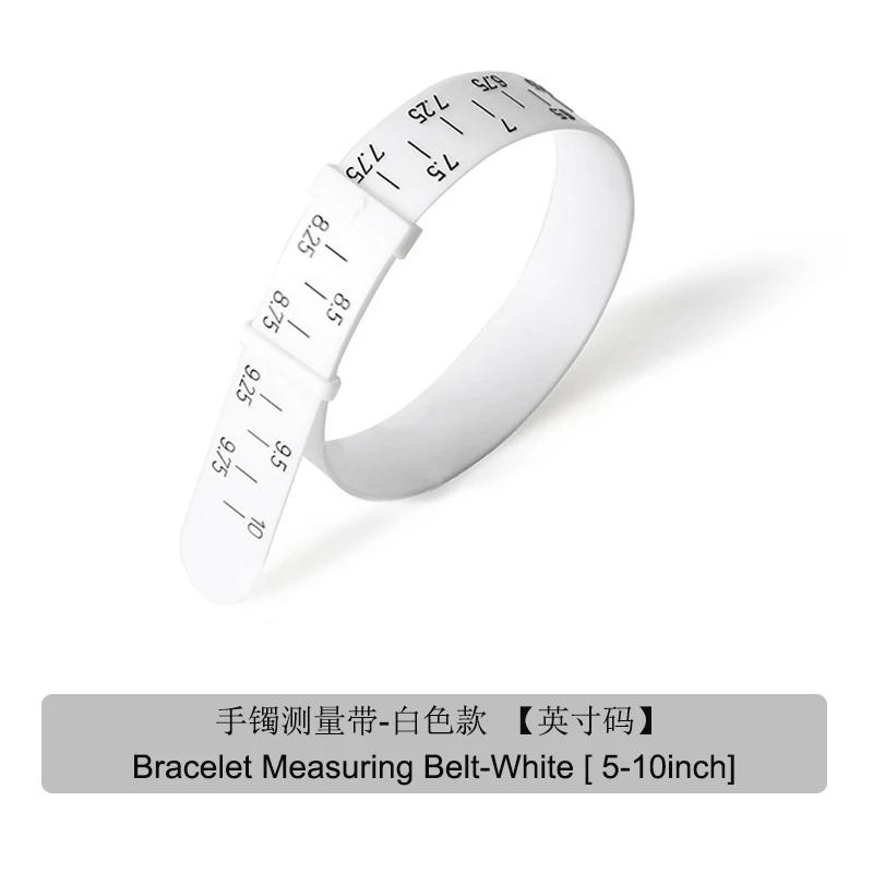 15-25cm Adjustable PU Bracelet Bangle Gauge Sizer Jewelry Jade Bracelet Make Tool 5-10 Inch Hand Wrist Ruler