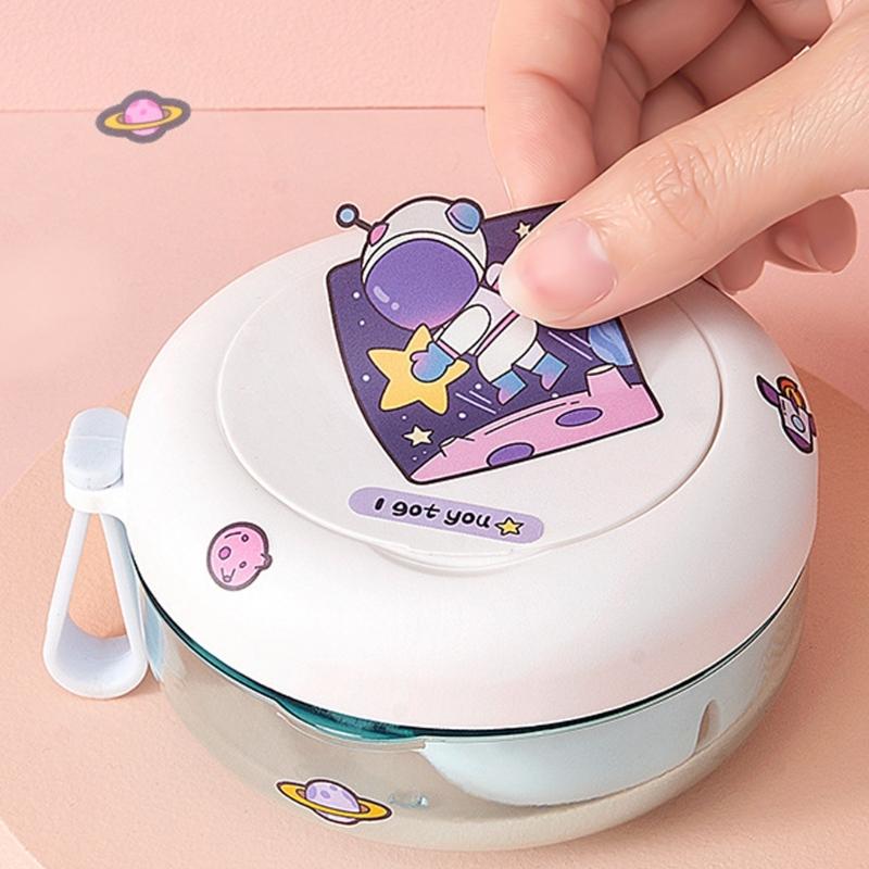 Hygienic Dental Appliance Storage Container for Retainers Dentures Orthodontic Devices Waterproof Secure Portable Case