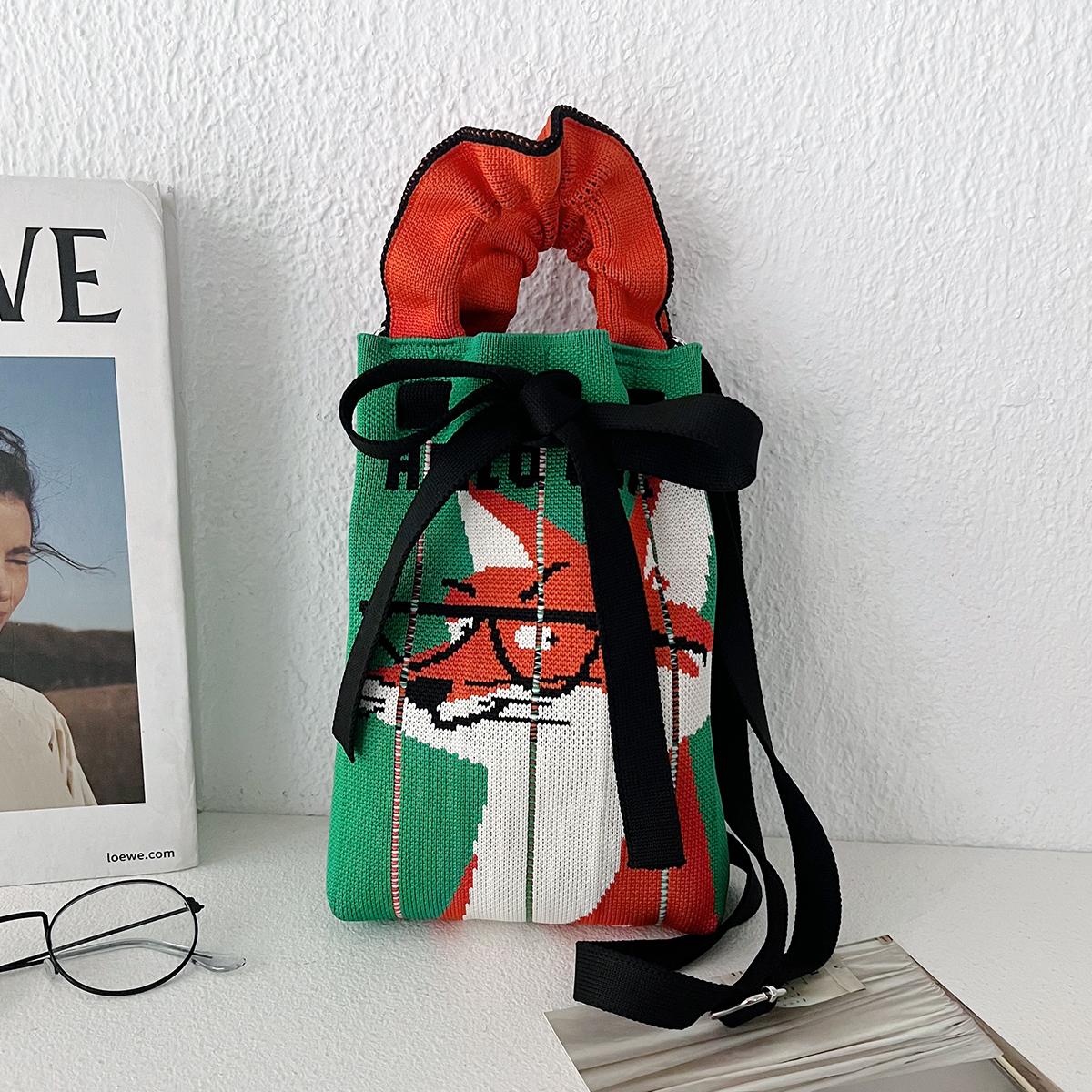 

Япония И Южная Корея Портативная Сумка для Мобильного Телефона для Поездок Женская Повседневная Универсальная Сумка Большая Вместимость Мультяшная Милая Сумка-Мессенджер