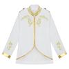 Boys Halloween Medieval Prince Costume Gold Embroidered Jacket Retro Palace Court Uniform