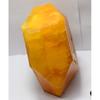 3066.75 Carat NATURAL Sapphire HUGE ROUGH Earth Mined CERTIFIED Yellow Gemstone.