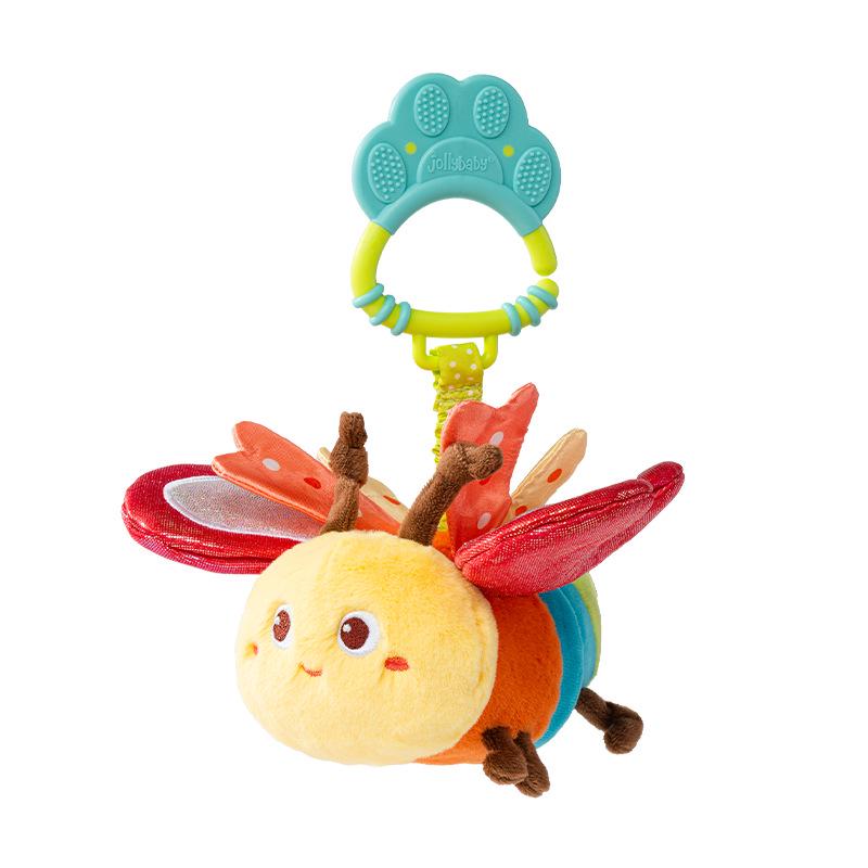 Jollybaby Dynamic Insect Flapping Wings Stroller Rattle with Soothing Music