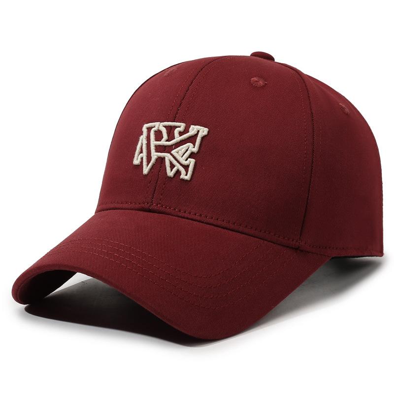 Four Seasons New Baseball Cap Men's and Women's Trendy Cool Alphabet Sun Hat Fashion Outdoor Hard Top Three-dimensional Embroidery Cap