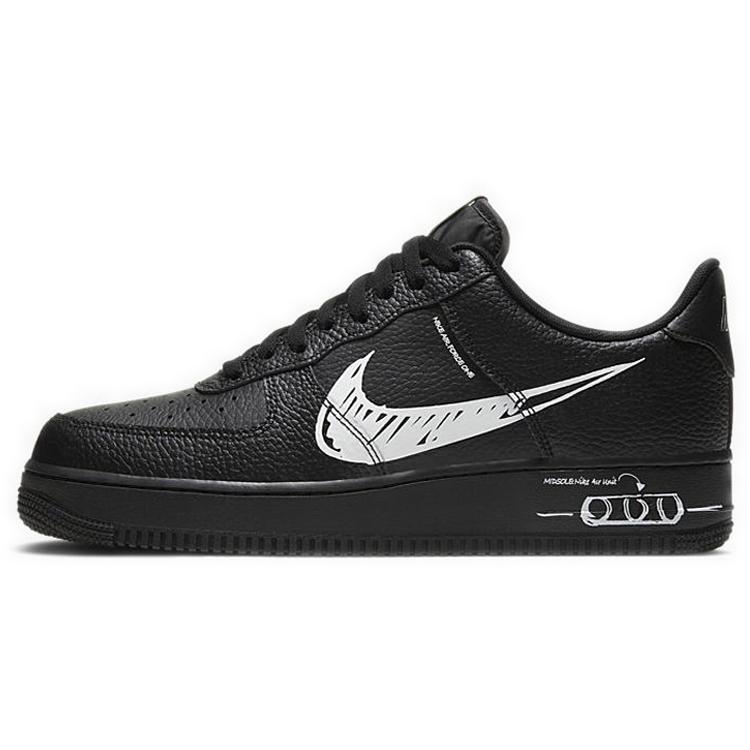 

New Nike Air Force 1 Low Sketch Black CW7581-001 46