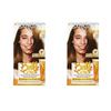 Belle Culoare Păr Pachet 2 63 Blond Închis Auriu Natural Culoare Permanentă 63 Auriu Închis Natural