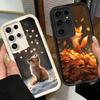 Cartoon Fox Animal Soft Phone Case for Samsung Galaxy S26 Ultra S25 Edge S24 S23 S22 Plus S21 S20 FE 5G Shell Silicone Funda