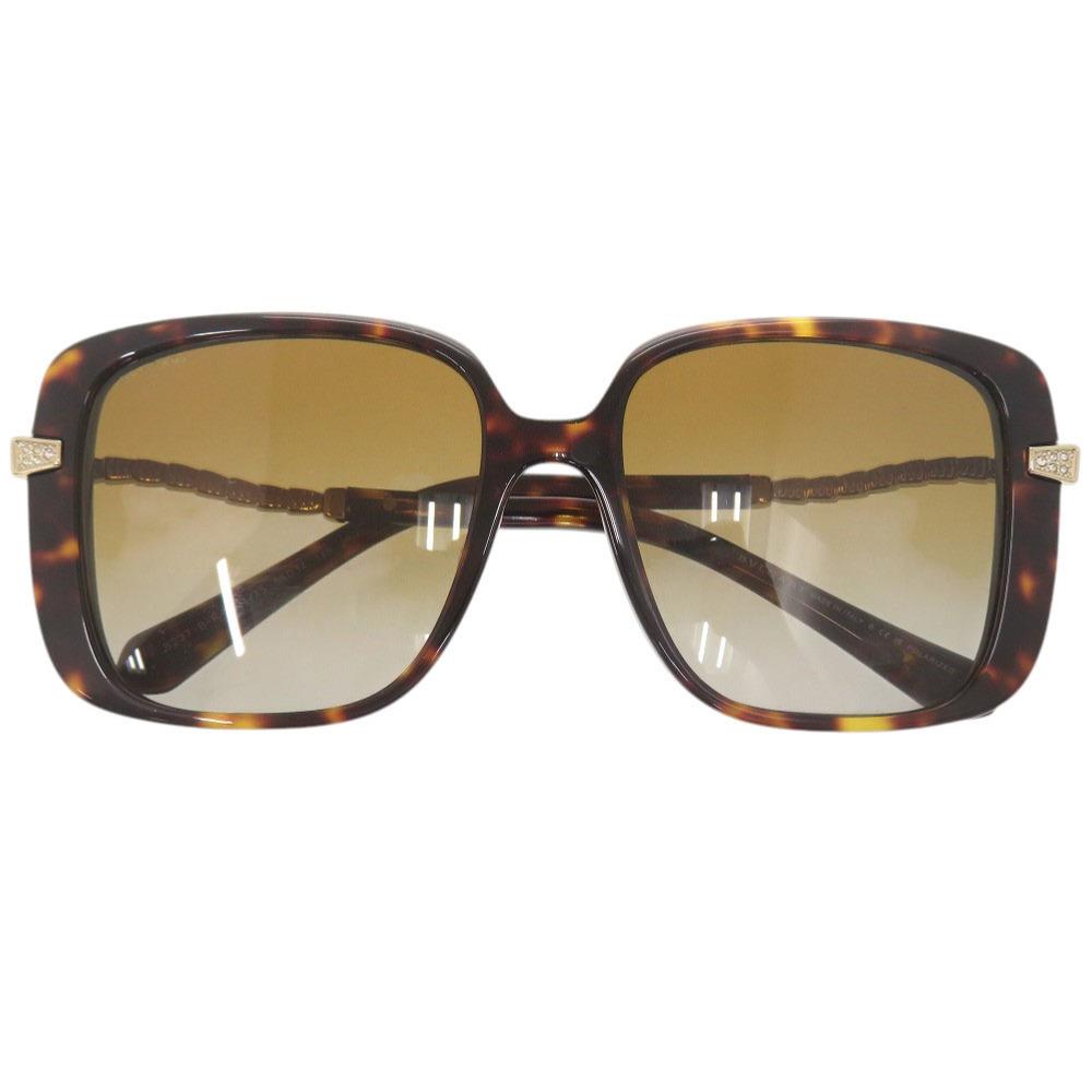 Used AUTHENTIC BVLGARI 8237-B-F Serpentisunglasses Brown plastic/Metal