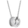 Save The Children Charity Collection Letter Design 925 Silver Necklace Unisex Necklace CL860105-361007