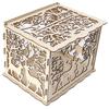 Grußkartenbox DIY Holz Paar Hirsch Hochzeitskartenetui Gästebuchbox Dekorationsbox