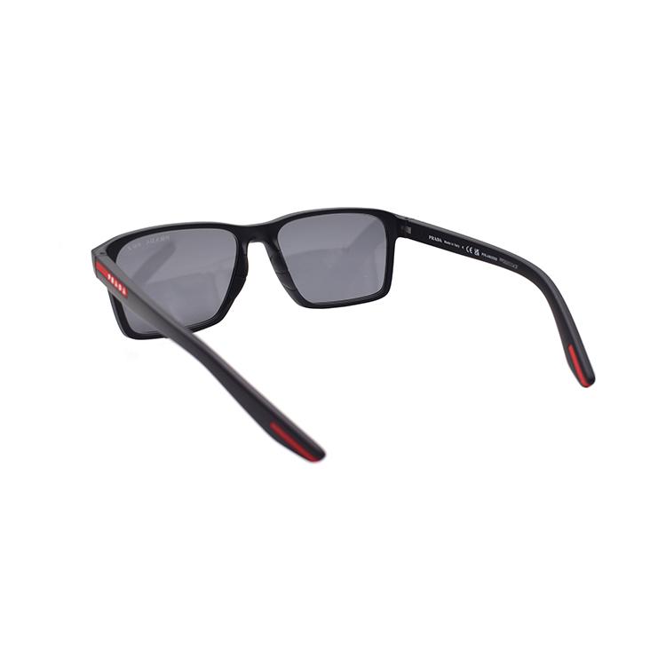 Prada Lifestyle Series Rectangular Shaped Road Trip Polarized Sunglasses Men sunglasses SPS05Y-F-DG0-02G