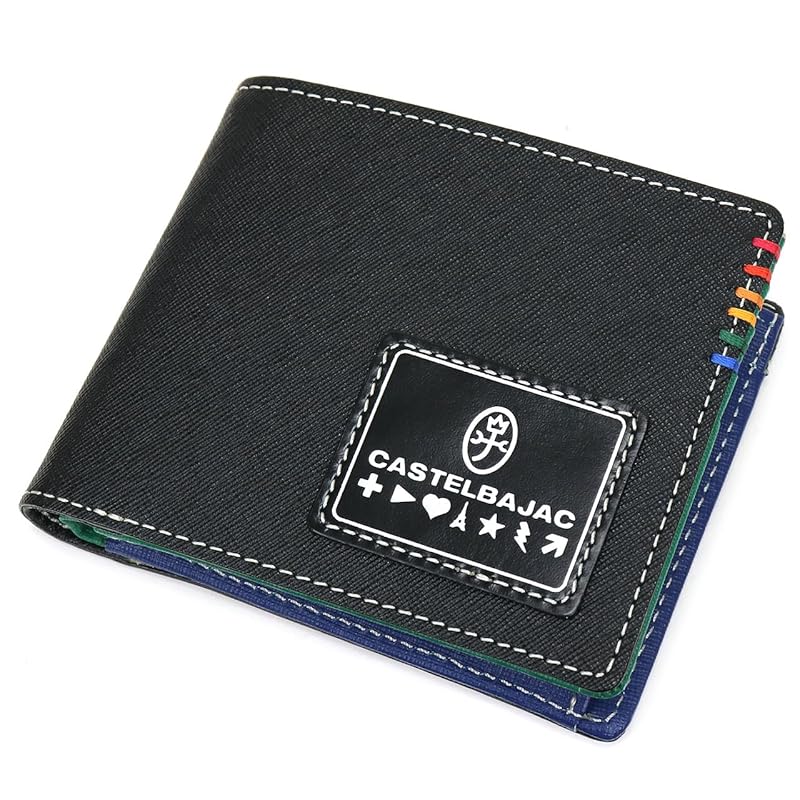 

[Castelbajac] bifold wallet sort men s black