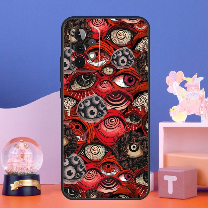 

Scary Face Eyes Smiley Case For Samsung Galaxy A55 A16 A26 A36 A56 A54 A34 A14 A15 A35 A52 A12 A32 A13 A33 A53 A17 Samsung A15