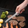 1/2pcs-Stainless Steel Non-Slip Yakiniku BBQ Tongs, Food Clip, Meat Clip, Ice Clip, Kitchen Gadgets,Kitchen Accessories