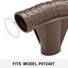  Easy Installation Swimming Pool Frame T Connector Joint Quick Setups Fit for Metal Frame Pools Easy to Attach and Secure