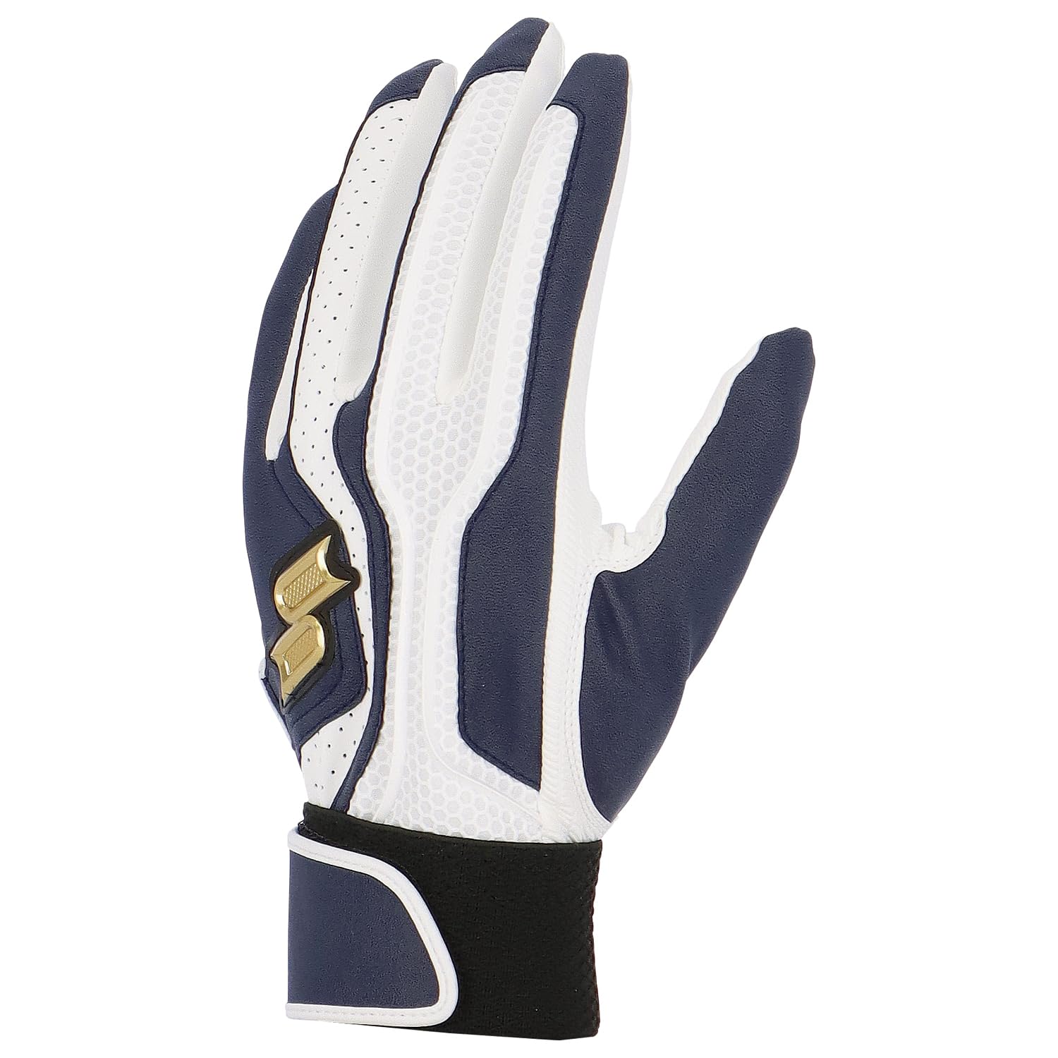 

SSK EBG5200WF2 Gloves both Navy x White Medium Single-Band (for hands), (7010),