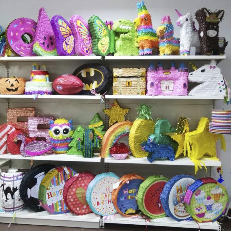 Halloween Party Decorations Paper Piata Kids Games Pumpkins Foldable Hanging Decoration