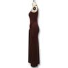 Tooxika Spring And Summer Women's Solid Color Round Neck Sleeveless Strappy Slim Hip Dress