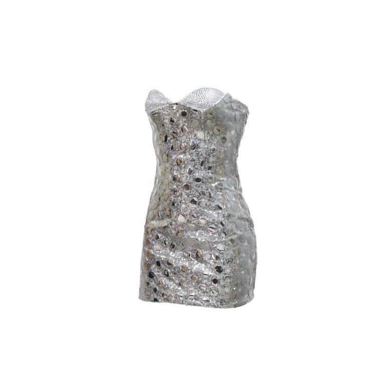 Damemote topp brystveske rumpe kjole Party Hot Diamond paljetter